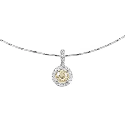 Artē Madrid Women's Brillante Pendant - Canary Yellow