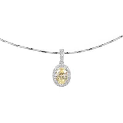 Artē Madrid Women's Elegante Pendant - Canary Yellow