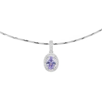 Artē Madrid Women's Elegante Pendant - Lavender Purple