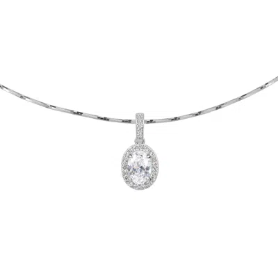 Artē Madrid Women's Elegante Pendant - White