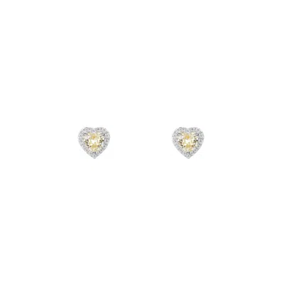 Artē Madrid Women's Encantador Stud Earrings - Canary Yellow