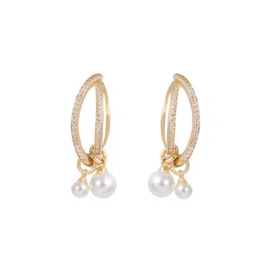 Artē Madrid Women's Seaside Treasures Serenade Drop Earrings - Yellow Gold