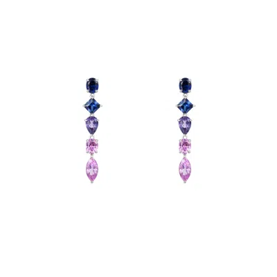 Artē Madrid Women's Sundaze Dangle Earrings - Evening Purple