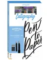 Art Maker Master Class Collection Calligraphy Art Kit Beginner To Advanced Calligraphy Calligraphy Guide Calli In Multi