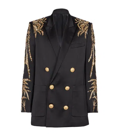 Pre-owned Art Men Velvet 2pc Custom Made Western Embroidered Wedding Cocktail & Prom Outfits. In Black