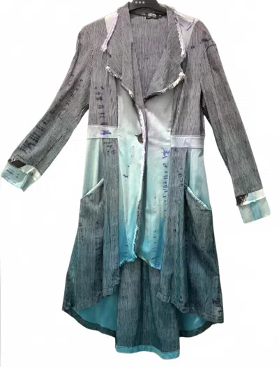 Art Of Cloth Women's Florence Jacket In Sky Ombre In Multi