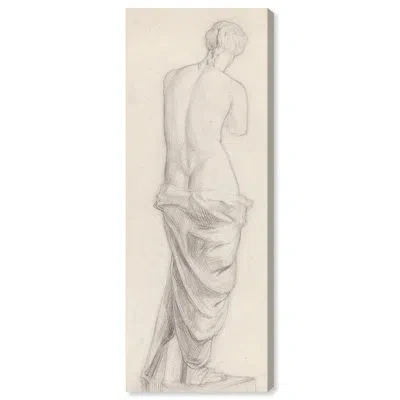 Art Remedy Academist Nude By Thomas Simon Panoramic Canvas Vintage Wall Decor By  In Wrapped Canvas