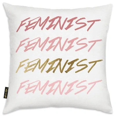 Art Remedy Accent Pillows Feminist Throw Pillow