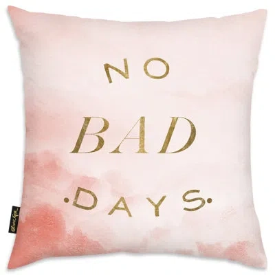 Art Remedy Accent Pillows No Bad Days Throw Pillow
