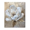 Art Remedy "athenas Flower" Giclee Classic And Figurative Canvas Art In Yellow