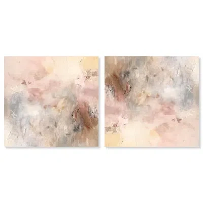 Art Remedy Codex Sands Set Canvas Modern Boho By  In Wrapped Canvas