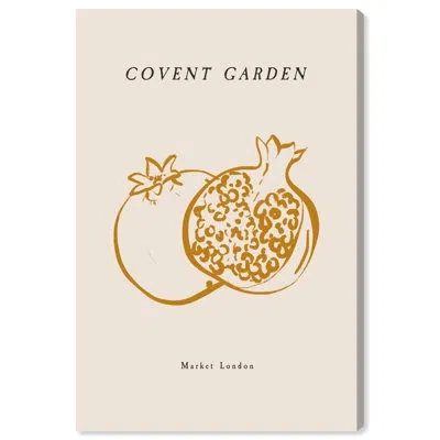 Art Remedy Covent Garden Organic Canvas Modern Kitchen Print By  In Wrapped Canvas