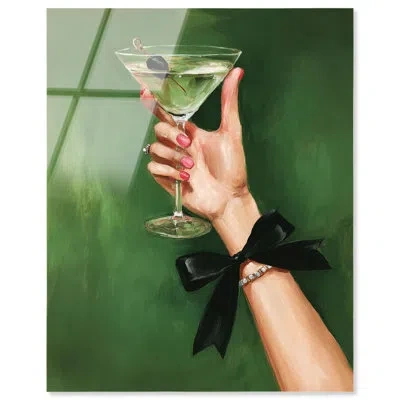 Art Remedy Curated Cocktail I Acrylic Print Fashion Art Prints By  In Blue