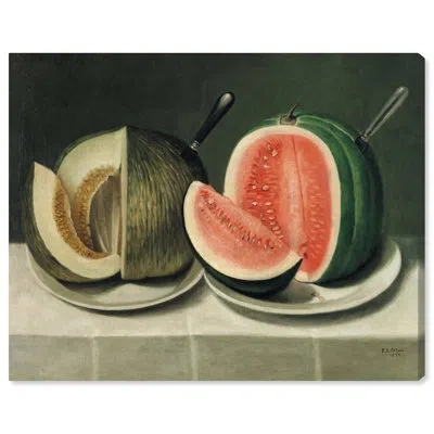 Art Remedy Daoud Corm - Melons Canvas Vintage Kitchen Wall Art By  In Wrapped Canvas