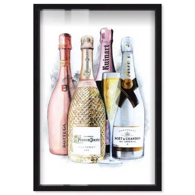 Art Remedy Doll Memories - Live The Moment Shadowbox Print Fashion Wall Art By  In Black