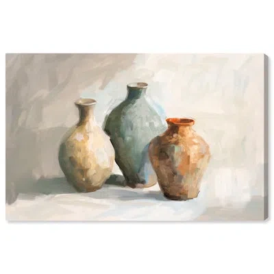 Art Remedy Dusted Pot Shards Canvas Fall Wall Art By  In Wrapped Canvas