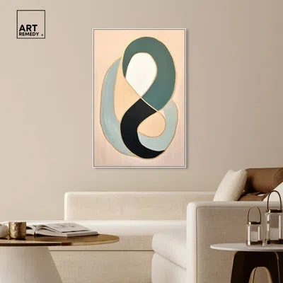 Art Remedy Earthworm In The Glass Bowl Abstract Wall Art By  In Wrapped Canvas