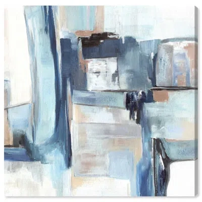 Art Remedy Eternal Abstract Canvas Print Coastal Wall Decor By  In Gallery Wrapped