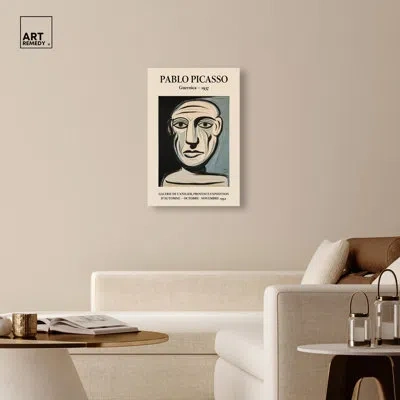Art Remedy Face Of Guernica Canvas Art Collector Poster By  In Gallery Wrapped