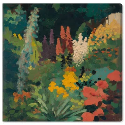 Art Remedy Floral And Nature Canvas, Letchworth In Bloom I In Does Not Apply,wrapped Canvas