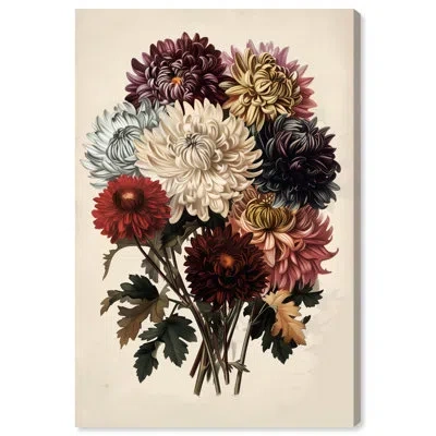 Art Remedy Floral Still Life Canvas In Wrapped Canvas