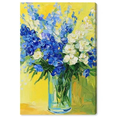 Art Remedy Florales Para Verano Canvas Floral Still Life By  In Wrapped Canvas
