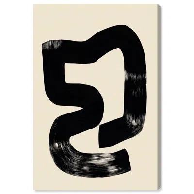 Art Remedy Formation Iv Black Minimalist Art Canvas Print By  In Gallery Wrapped