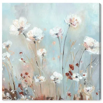 Art Remedy Generosity Of Nature Canvas Winter Floral Art By  In Wrapped Canvas