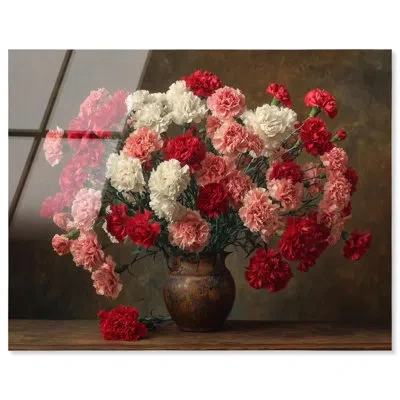 Art Remedy Generous Bouquet I Kitchen Art Acrylic Print By  In Pink