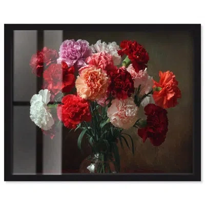 Art Remedy Generous Bouquet Iii Kitchen Art Shadowbox Print By  In Black