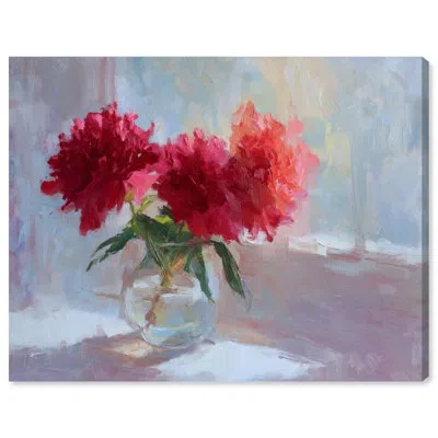 Art Remedy Glass Vase I Kitchen Art Canvas Print By  In Gallery Wrapped