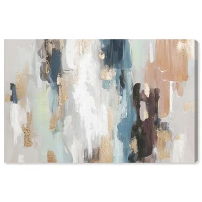 Art Remedy Golden Descent I Boho Decor Canvas Print By  In Gallery Wrapped