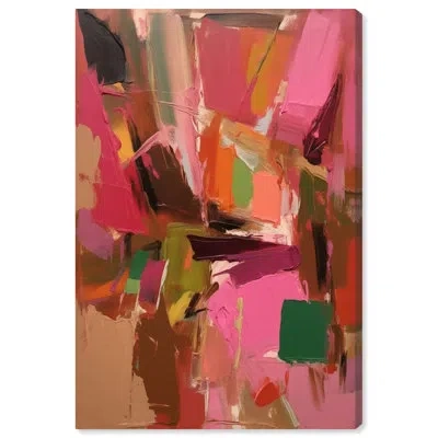 Art Remedy Impulse And Instinct Canvas Abstract Expressionism By  In Wrapped Canvas