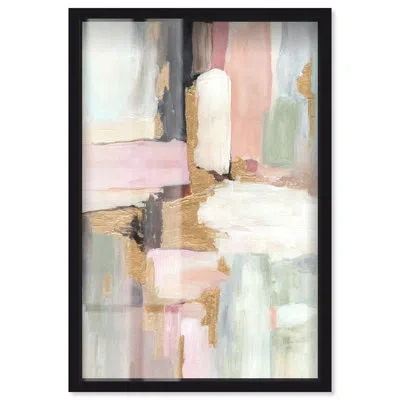 Art Remedy Layered Forms - Ira Colmeva Shadowbox Abstract Oversized Print By , Black Frame, 44 X 66 In Multi