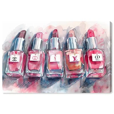 Art Remedy Lipstick Glam Collection Canvas Fashion Glam Art By  In Wrapped Canvas