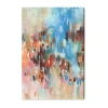 Art Remedy "lovely Feeling" Giclee Abstract Canvas Art In Blue