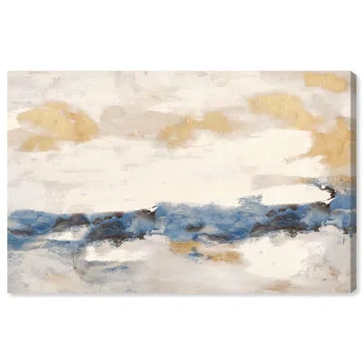 Art Remedy Mountain Mist Canvas Digital Abstract Art By  In Wrapped Canvas