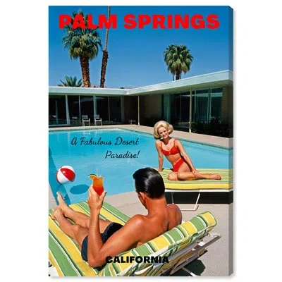 Art Remedy Palm Springs Canvas Print Coastal Photography By  In Gallery Wrapped