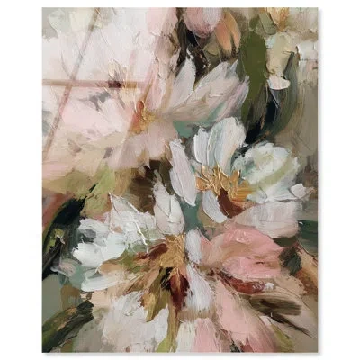 Art Remedy Pink Spring Farmhouse Art Acrylic Print By