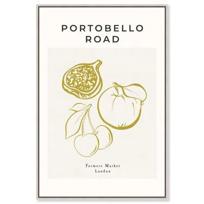 Art Remedy Portobello Road Fruits Tall Canvas Modern Kitchen Print By  In Wrapped Canvas