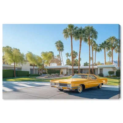 Art Remedy Retro Photography Canvas, Bright Ride In Does Not Apply,wrapped Canvas
