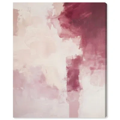 Art Remedy Rose Mist I Canvas Pastel Abstracts By  In Wrapped Canvas