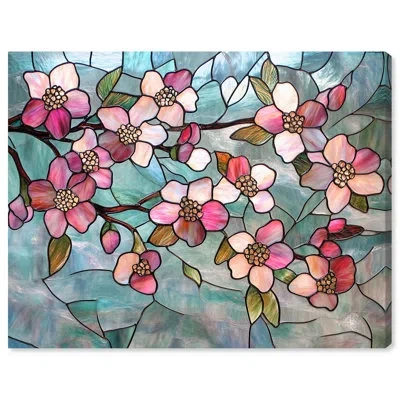 Art Remedy Shimmering Spring Blossoms I Canvas Farmhouse Floral Art By  In Wrapped Canvas