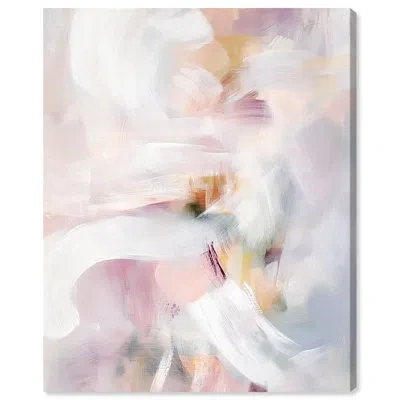 Art Remedy Soft Swirls I Canvas Print Pastel Decor By  In Gallery Wrapped