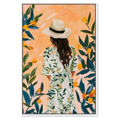 Art Remedy Spring Views Canvas Boho Colorful Wall Art By  In Wrapped Canvas