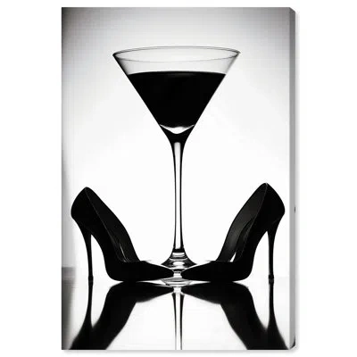 Art Remedy Step And Sip Ii Canvas By  In Wrapped Canvas,wrapped Canvas
