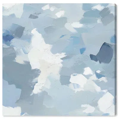 Art Remedy Subconscious Sea I Canvas By , Black Frame In Wrapped Canvas,wrapped Canvas