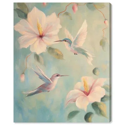 Art Remedy Sunbeam Sippers Ii Canvas Spring Floral Art By  In Gallery Wrapped
