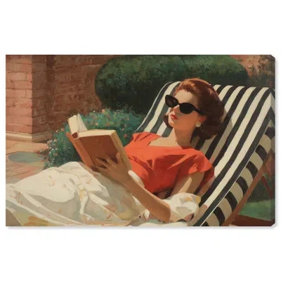 Art Remedy Sun-kissed Chapters Ii Canvas Print Summer Decor By  In Gallery Wrapped
