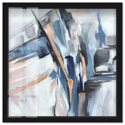 Art Remedy Unfolding Hues Shadowbox Print Coastal Wall Decor By  In Black